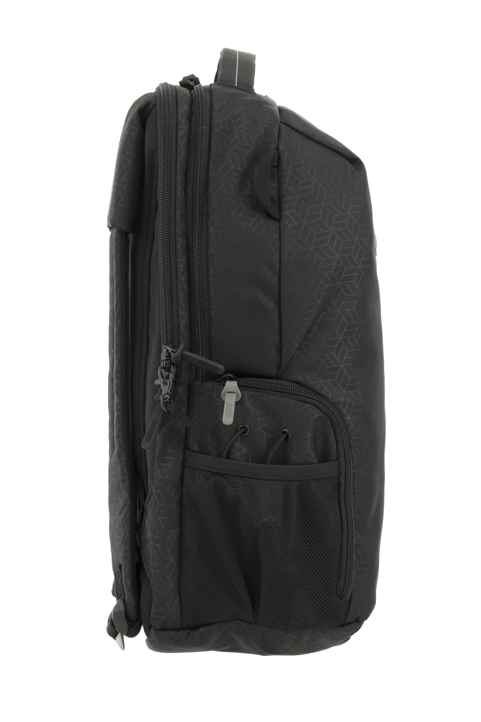 american tourister leather backpack