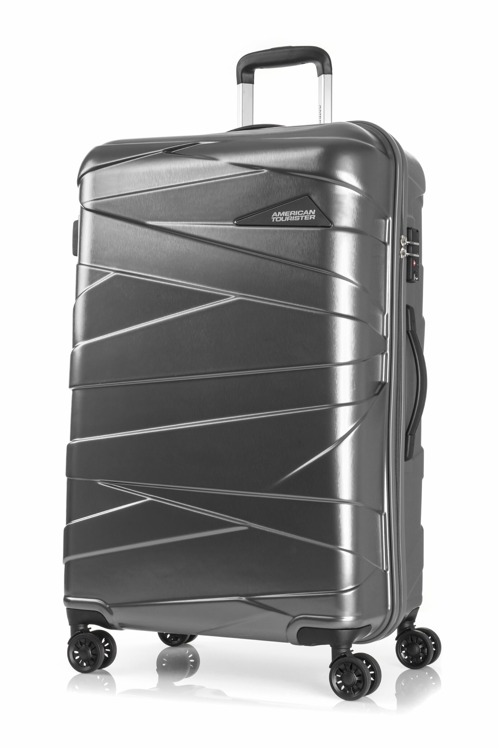 american tourister hs mv  deluxe spinner 79cm exp