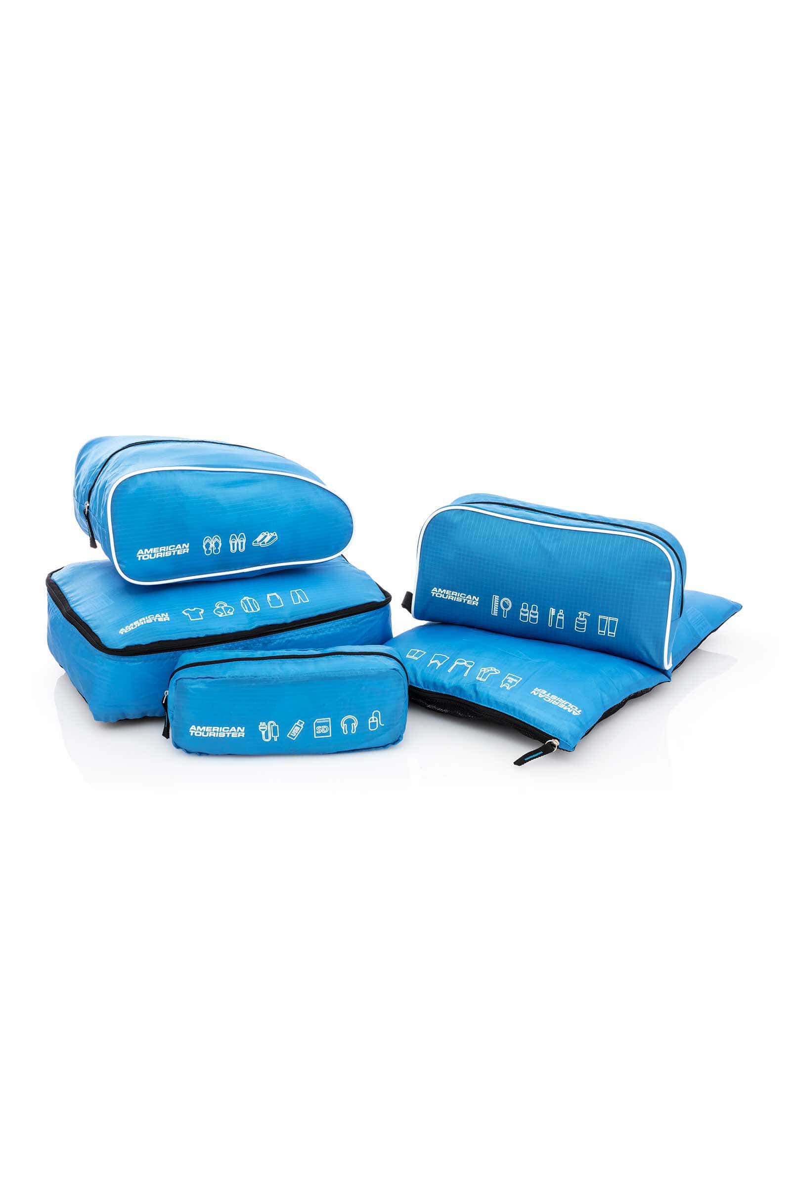 AT ACCESSORIES 5 in 1 TRAVEL POUCHES