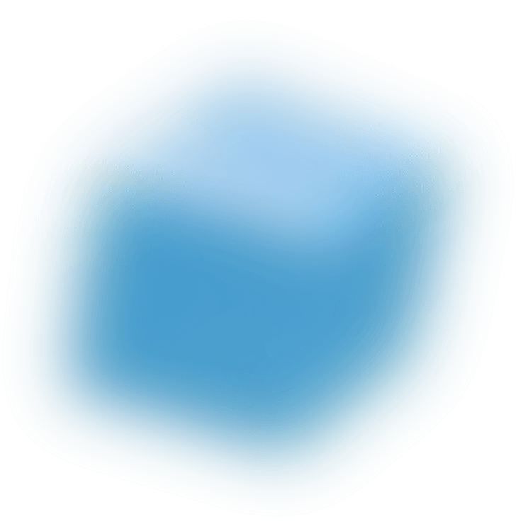 top blue ball