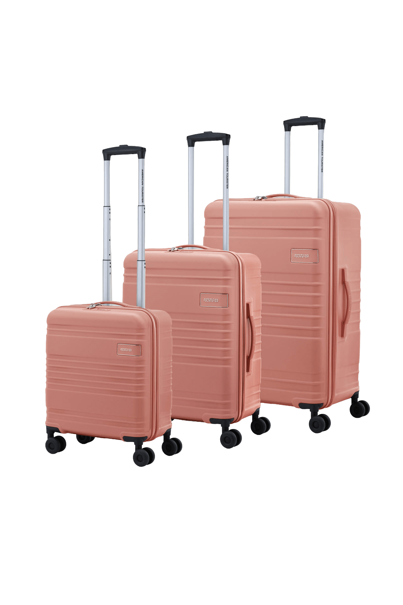 SKYLETTE SPINNER 3PC SET&nbsp;(18+24+28 INCH)  transparent | American Tourister