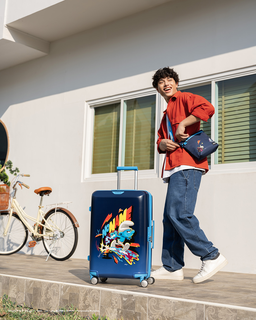 THE SMURFS SPINNER 52/18  lifestyle | American Tourister
