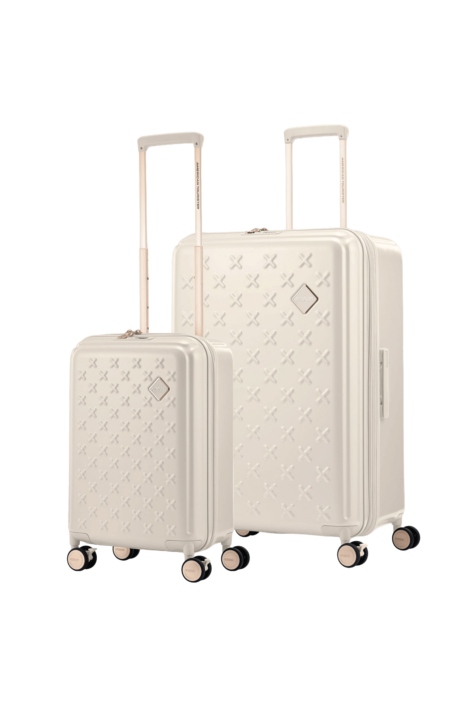 PAXTRA SPINNER 2PCS SET PV (20+28 INCH)  transparent | American Tourister