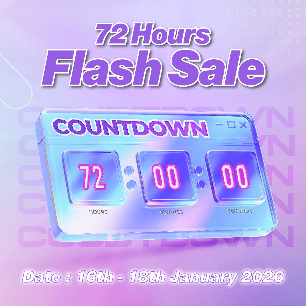 【Online Exclusive】72hrs flash sale luggage from $499