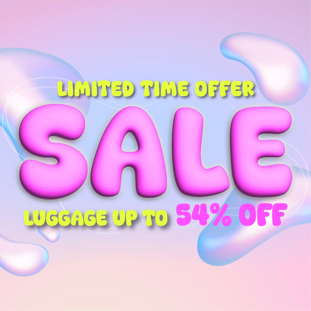 Luggage limited offer up to 54% off