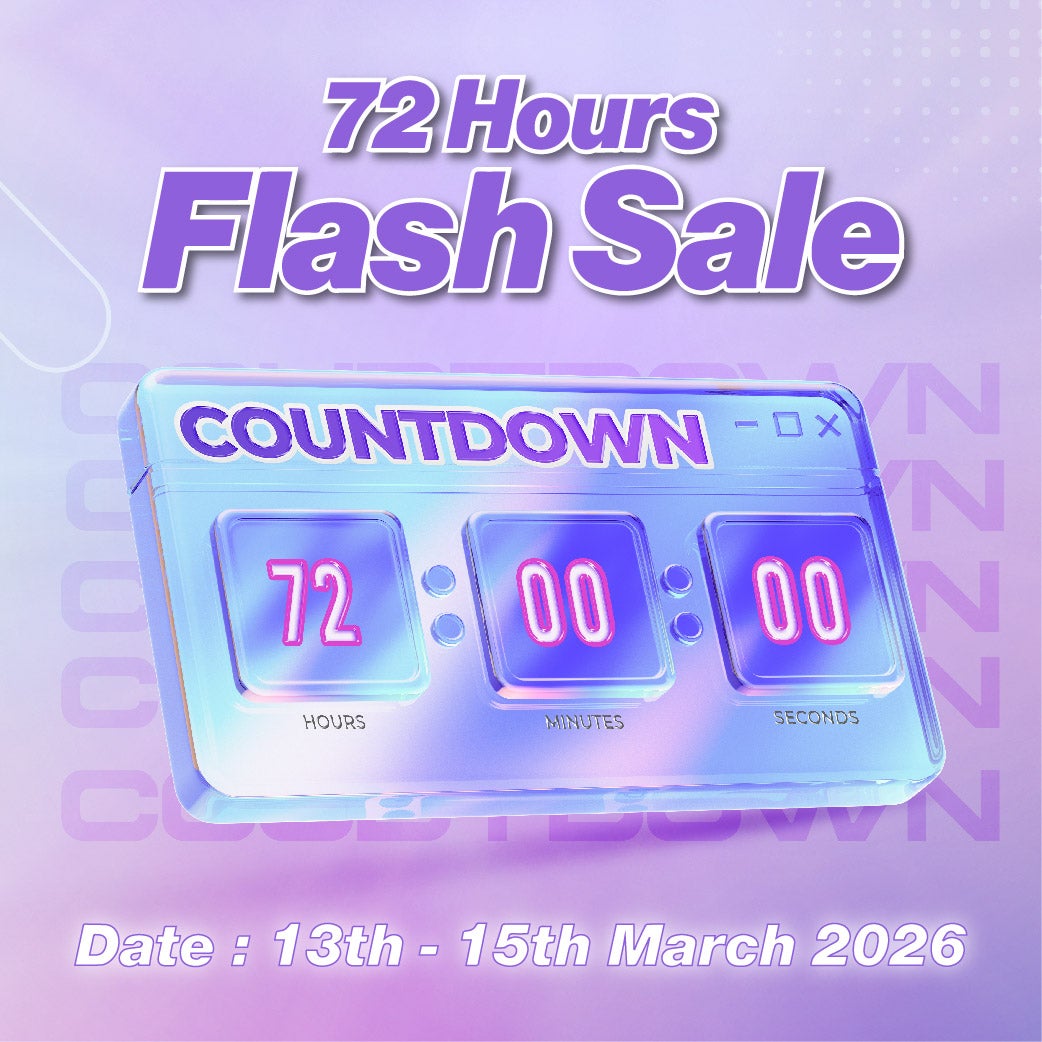 【Online Exclusive】72hrs flash sale luggage 40% off